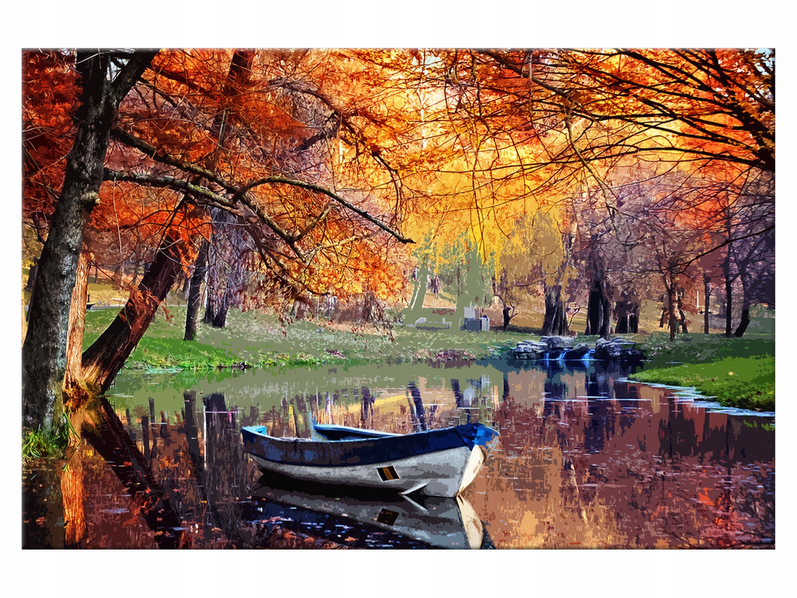 

Obraz Urokliwy zakątek 120x80 Marynistyka 2534A_1B