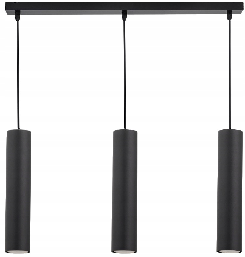 

Lampa Wisząca Żyrandol Metalowe Tuby Led GU10