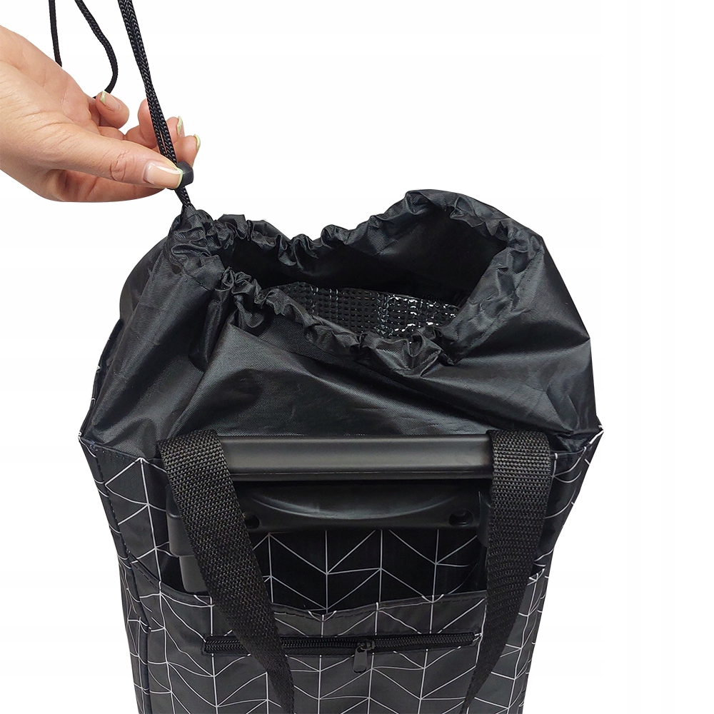 WÓZEK NA ZAKUPY NA KÓŁKACH Z TERMICZNYM WNĘTRZEM Marka inna