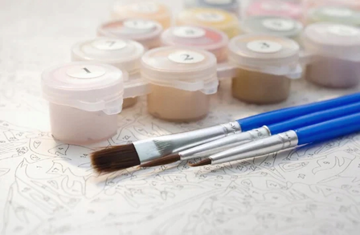 Obraz MALOWANIE PO NUMERACH ZE ZDJĘCIA RAMA DZIECI KOT NA PREZENT 40x50cm Waga produktu z opakowaniem jednostkowym 0.75 kg