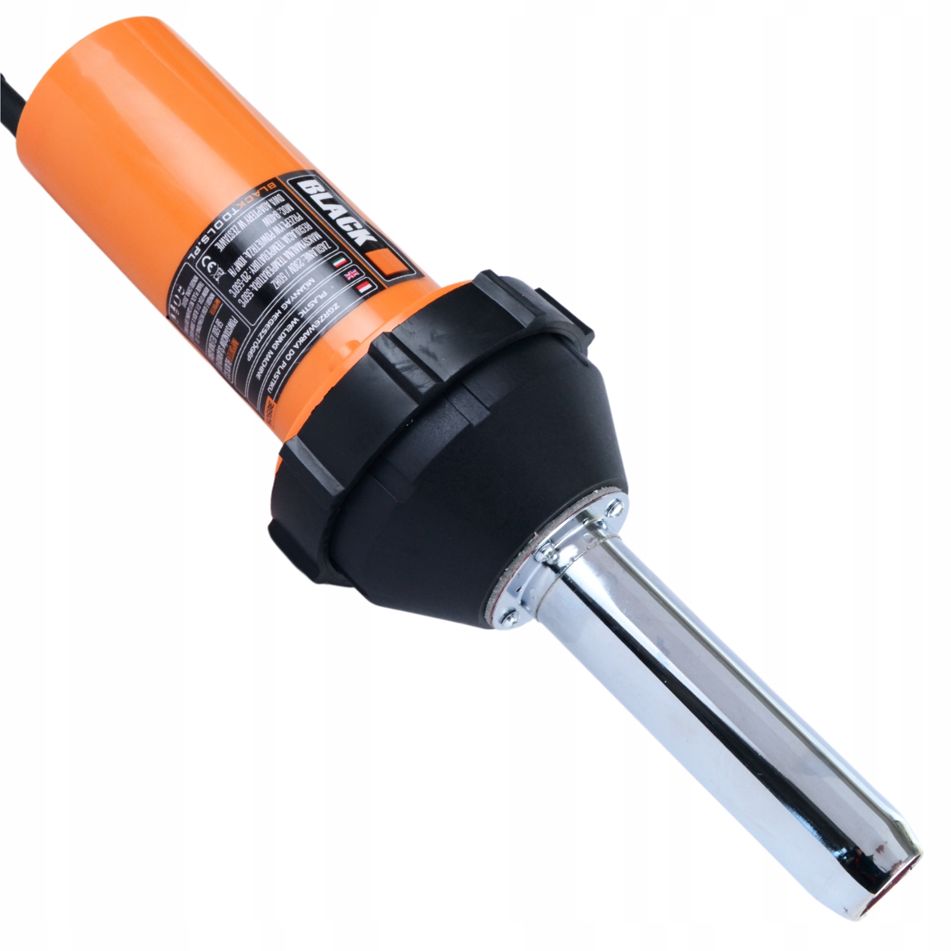 SPAWARKA ZGRZEWARKA OPALARKA DO PLASTIKU I PLANDEK 940W BLACK Marka Black