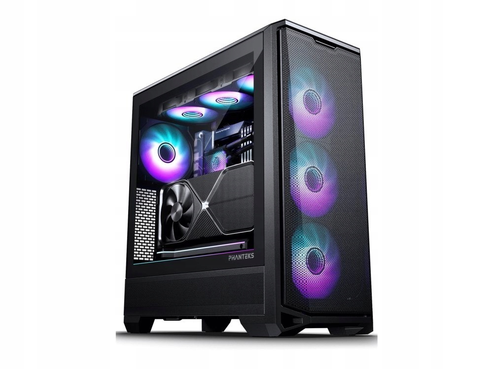 Obudowa Phanteks Eclipse G400A Midi-Tower, szkło hartowane, D-rgb, czarna