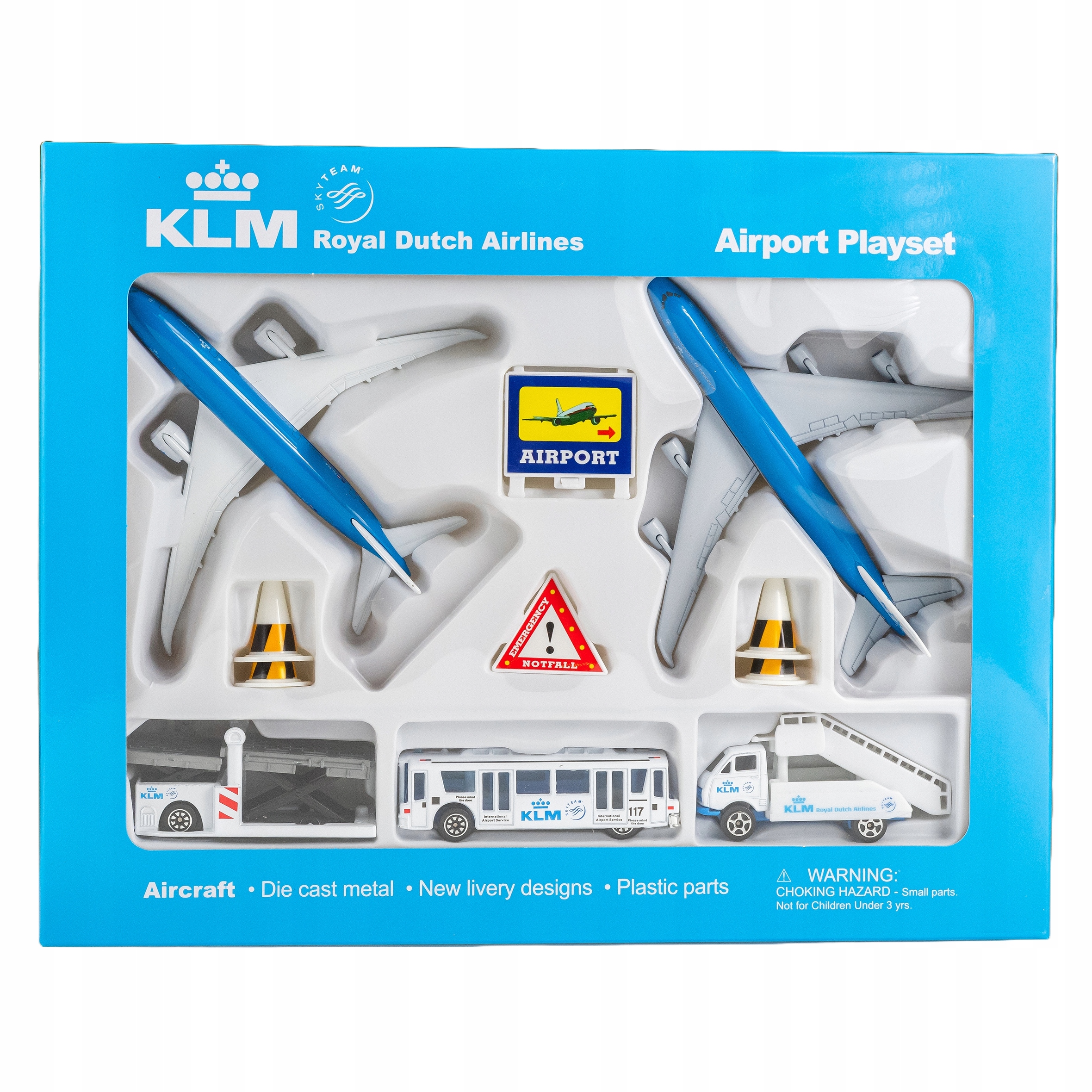 ZESTAW DLA DZIECI KLM 747 / 787