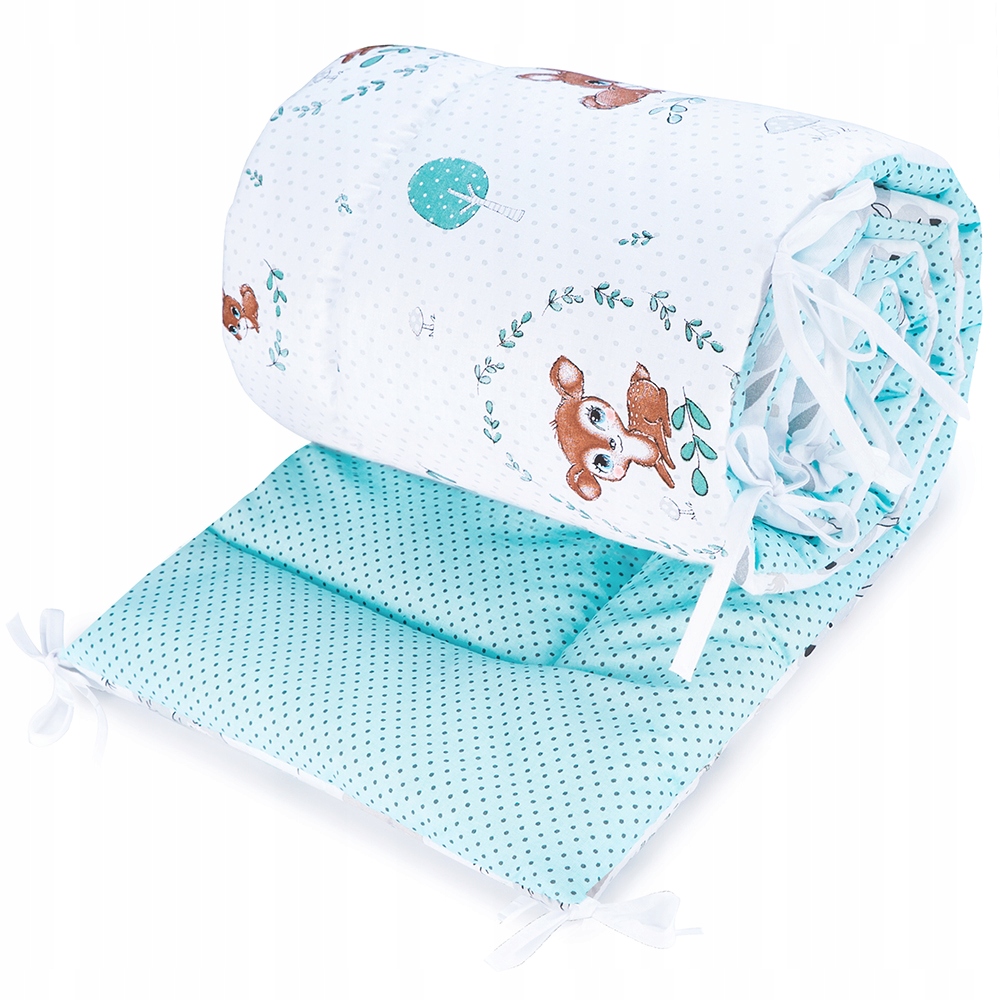 

Babyboom Dwustronny Ochraniacz 180x30 Do Łóżeczka