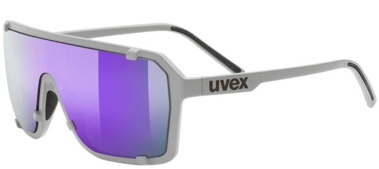 Uvex Esntl epic šedá matt/mirror purple