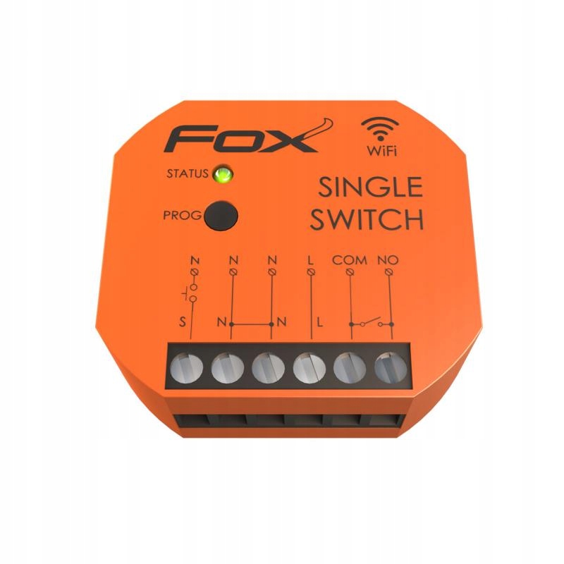 F&F Przekaźnik WiFi SINGLE SWITCH 230V FOX