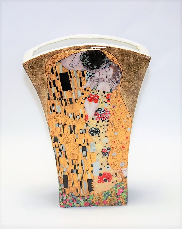 Wazon flakon ceramiczny nowoczesny Gustav Klimt
