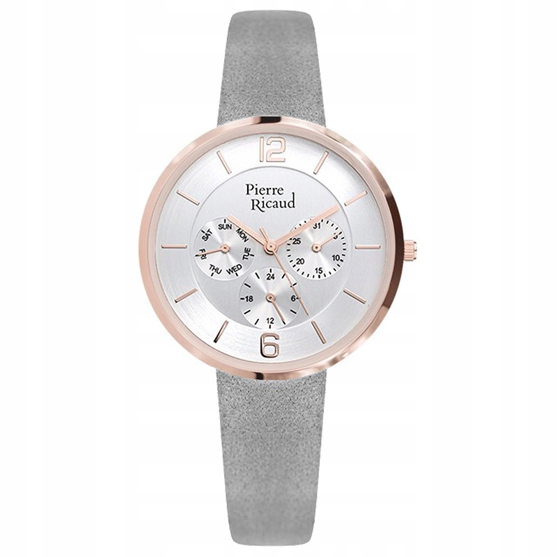 Dámské hodinky Pierre Ricaud P22023.9GR3QF šedé