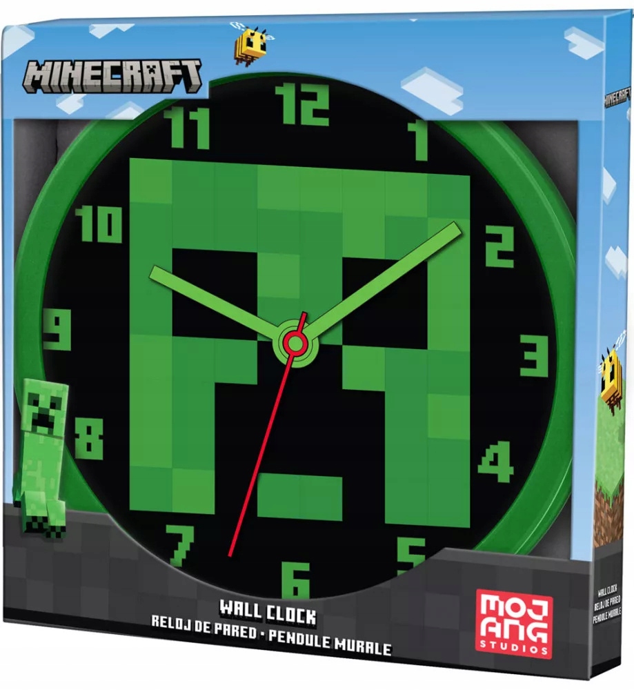

Zegar Ścienny Minecraft 25 CM