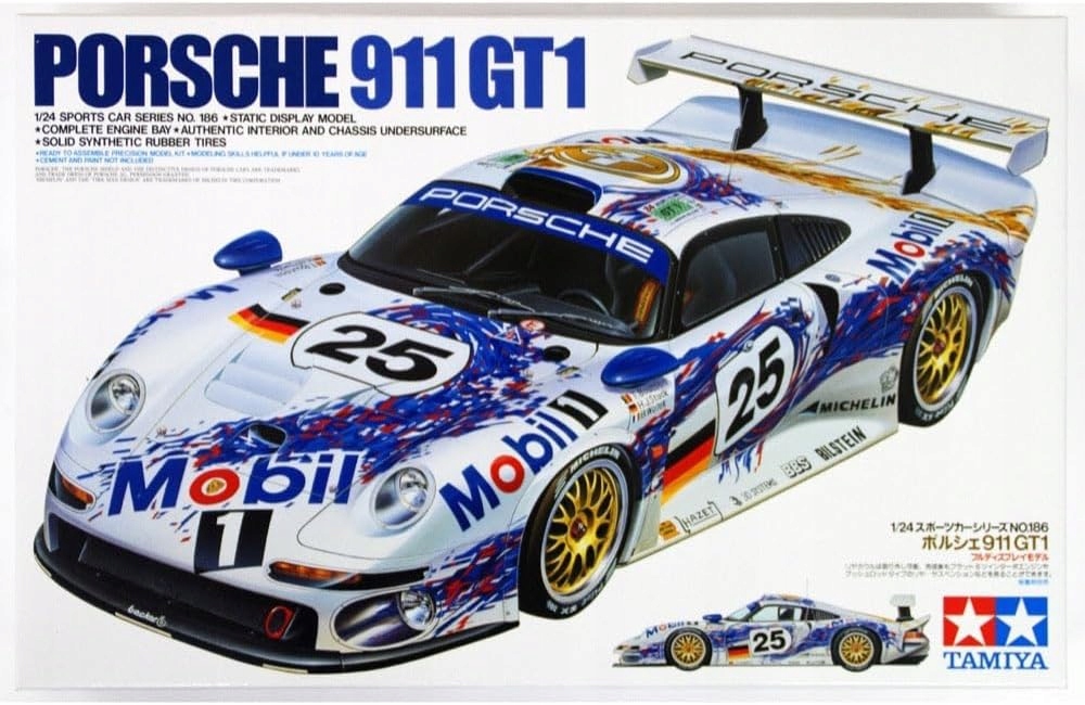 1/24 Model vozu Porsche 911 GT1 Tamiya 24186