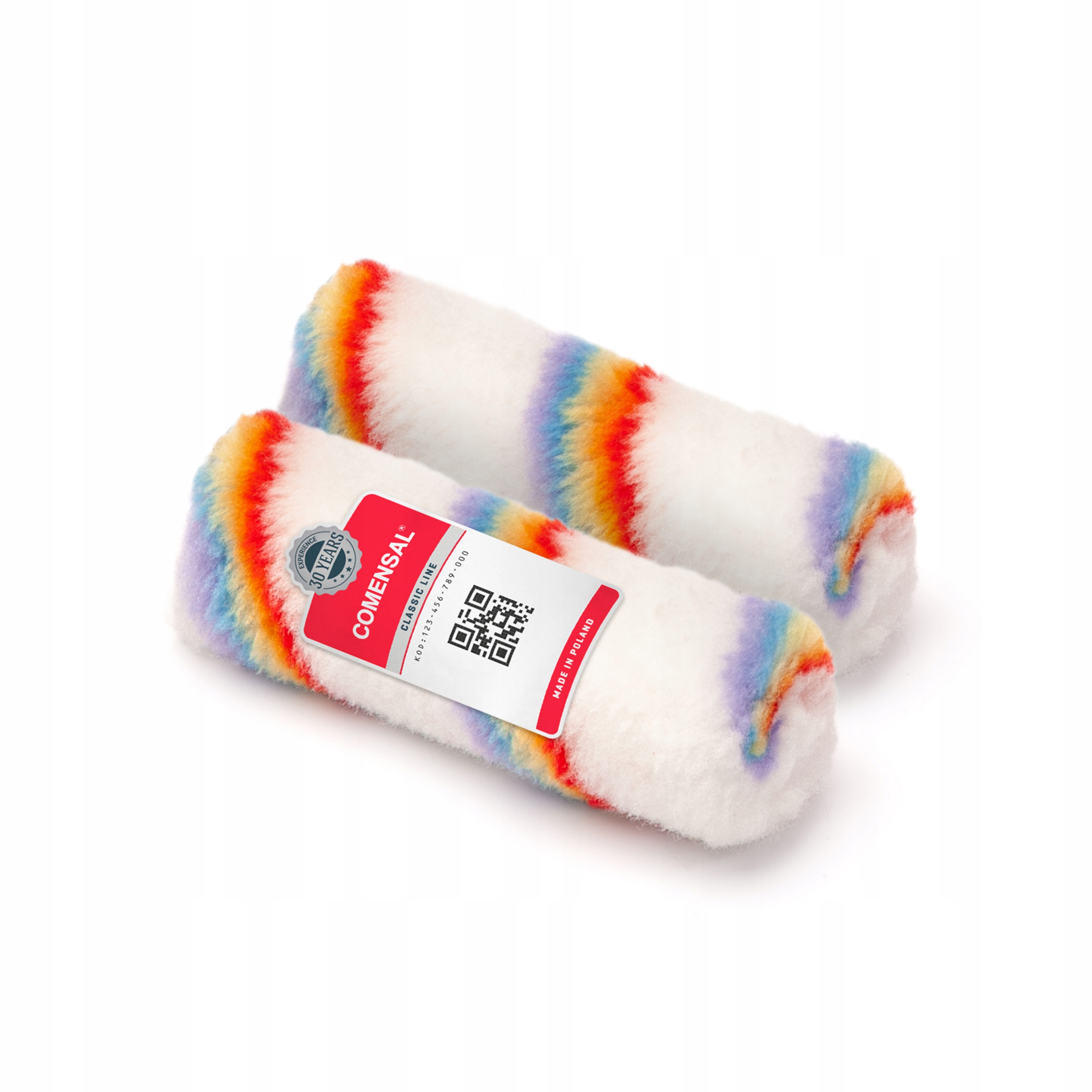 

Comensal Wałek malarski zapas Rastaman 10 cm 2szt