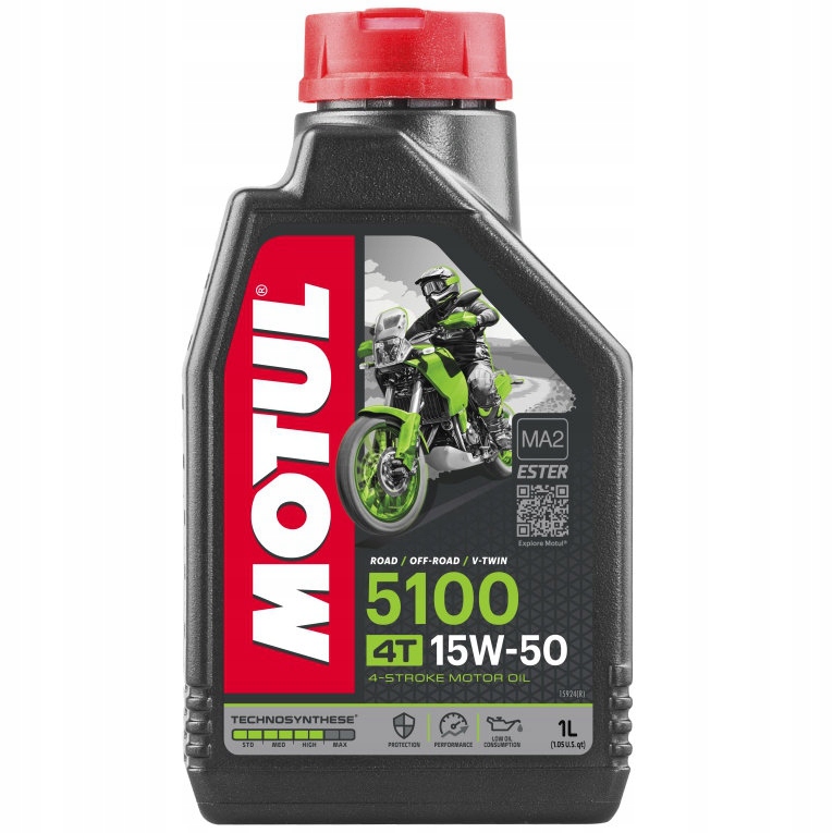 Olej Motul 5100 15W50 1L połsyntetyk motocykl 4T