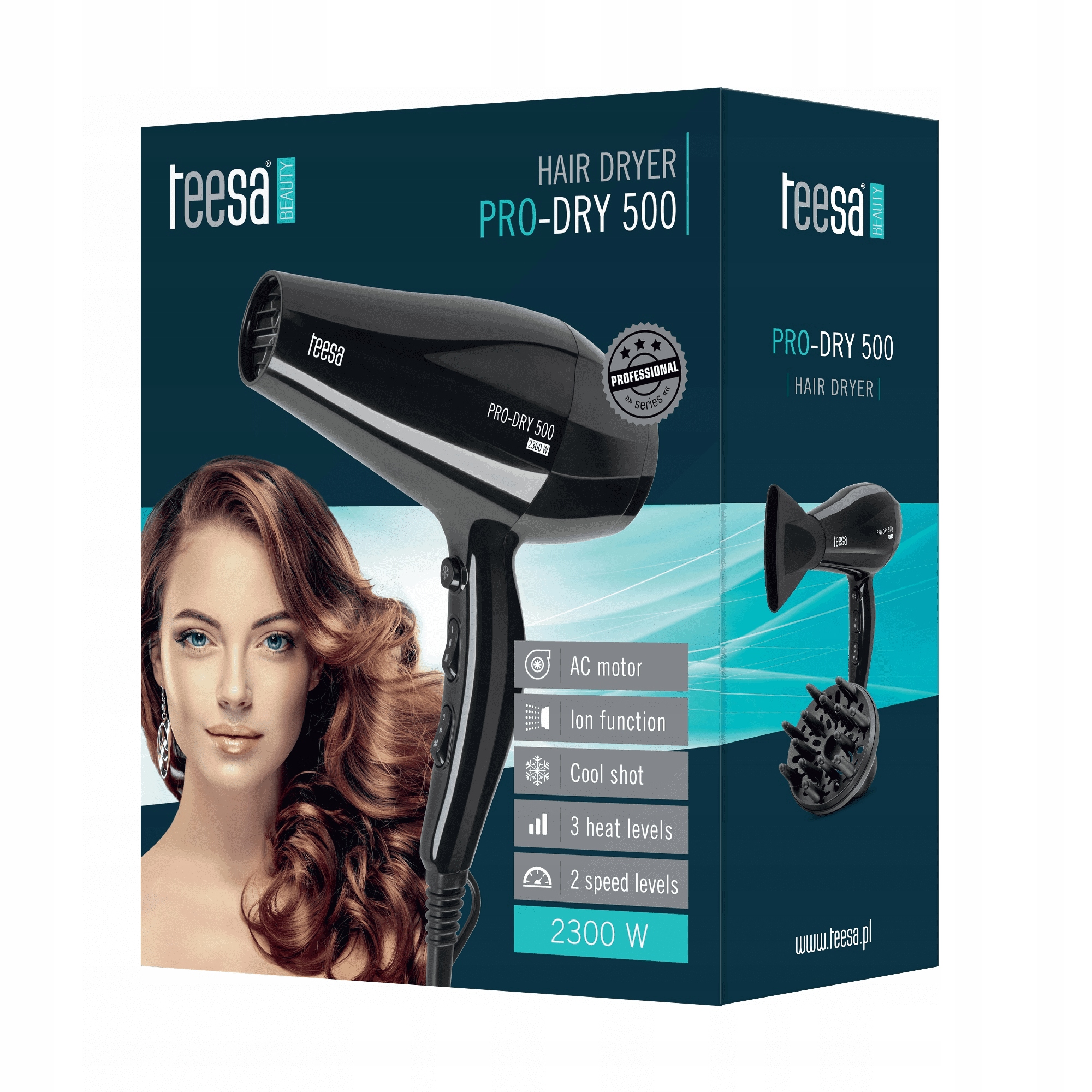 TSA0511 Profesjonalna suszarka do wlosow Pro-dry