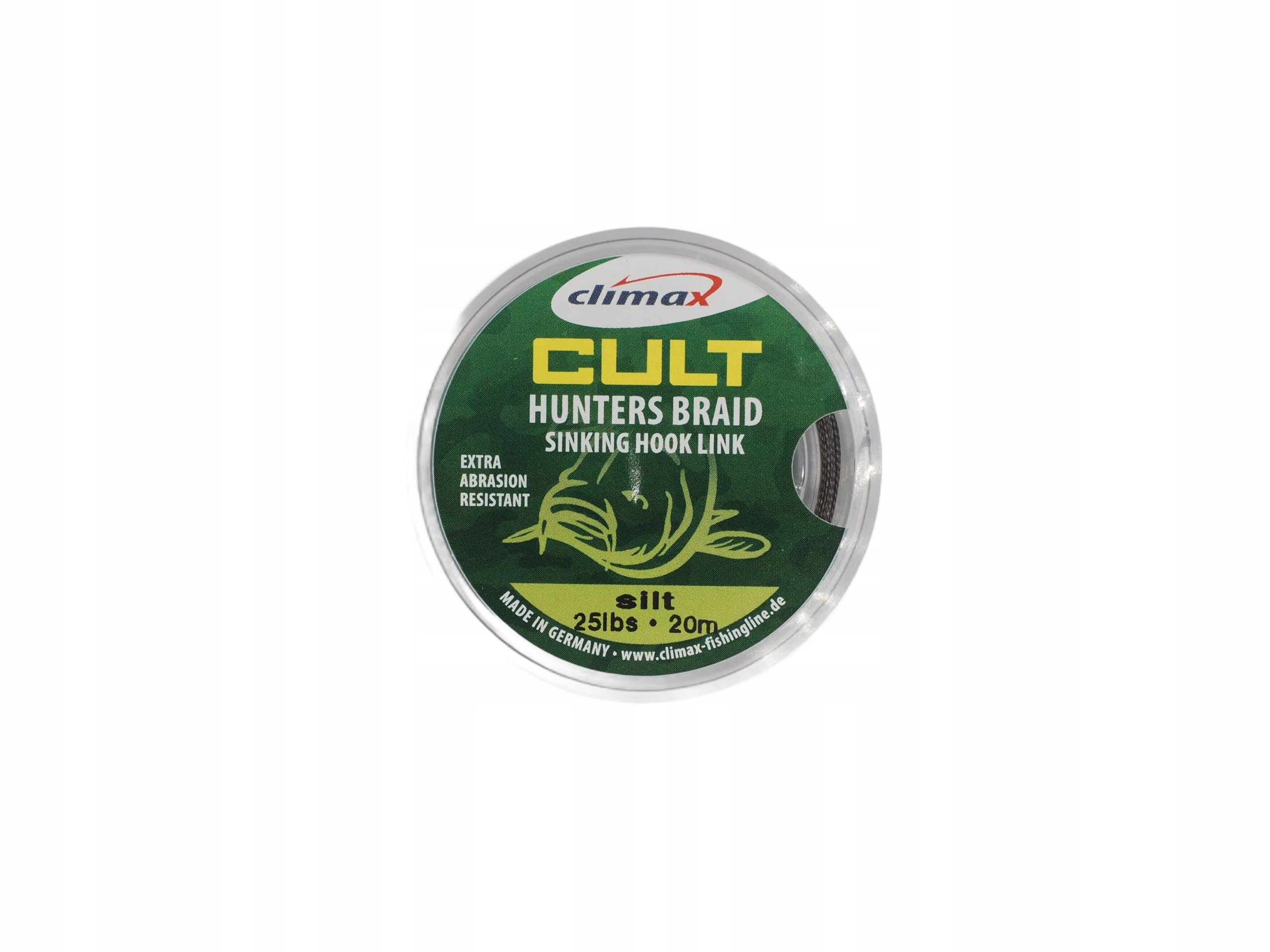 Plecionka Climax Cult Hunters Braid Silt 25lbs 20m- plecionka przyponowa