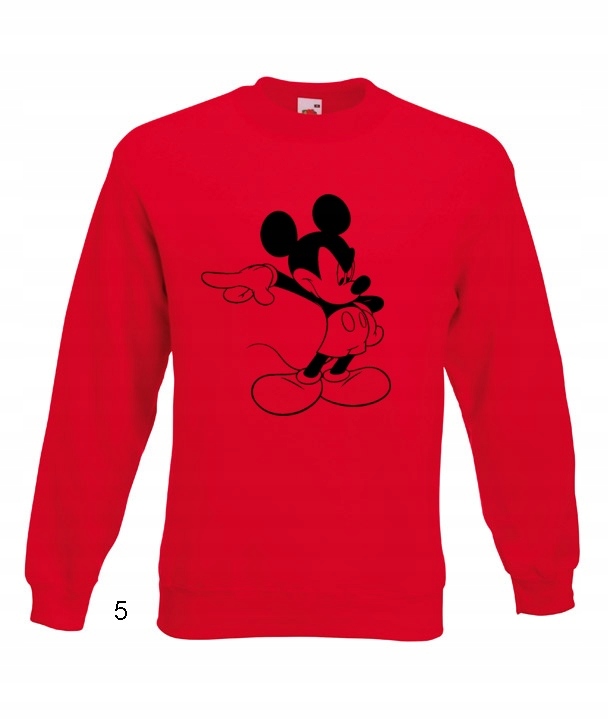 

Kolorowe Bluzy Wzory Myszka Miki Mickey Mouse