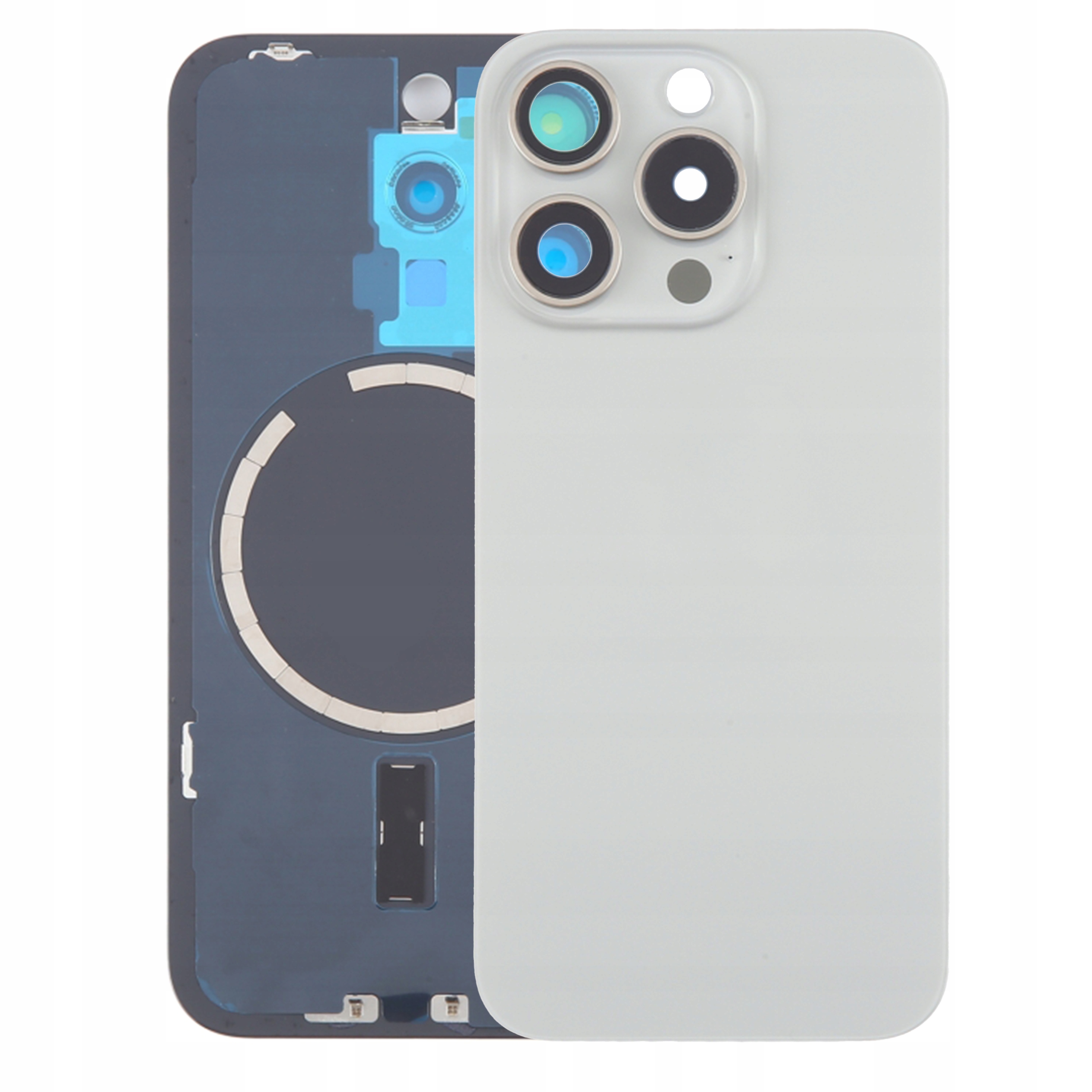 Klapka baterii do iPhone 15 Pro naturalna Plecki