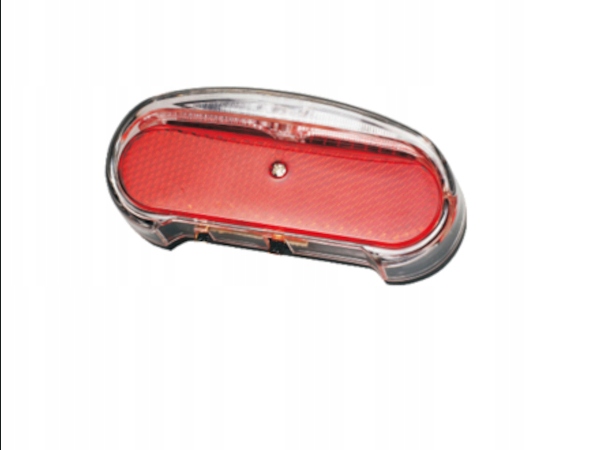 Lampka rowerowa tylna na bagażnik LED bateria SLIM