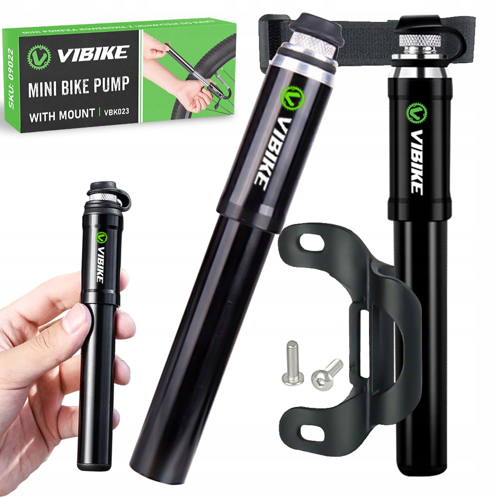 ВЕЛОСИПЕДНЫЙ НАСОС МАЛЕНЬКИЙ МИНИ РУЧНОЙ ДЕРЖАТЕЛЬ РАМЫ АЛЮМИНИЙ 11 БАР 160 PSI