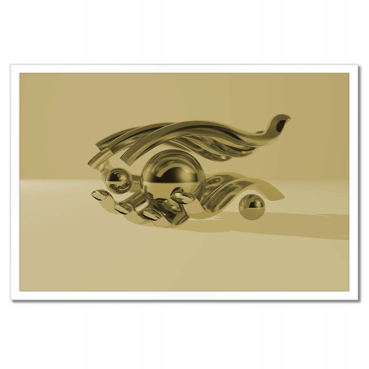 Plakáty v rámu 60x40 Kule Sepia