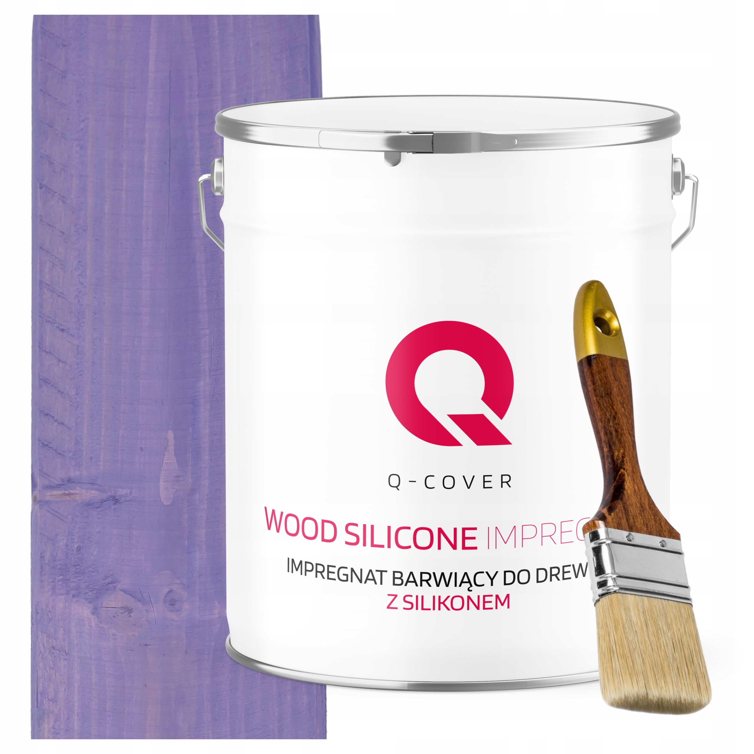 Impregnat Na Dřevo Extra Barva S Levandulovým Silikonem 5 L Uv Štětec