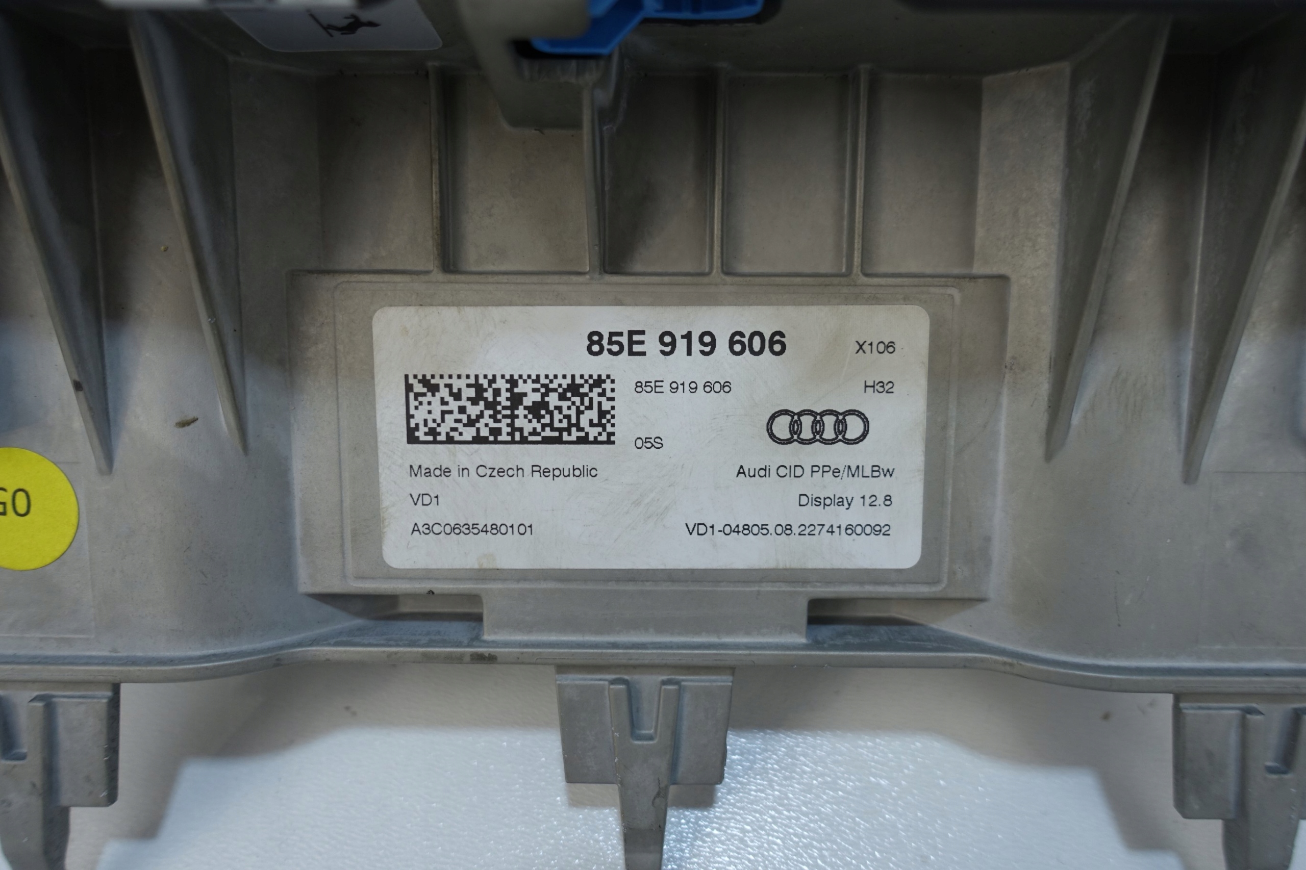 AUDI E-TRON écran RADIO navigation 85E919606