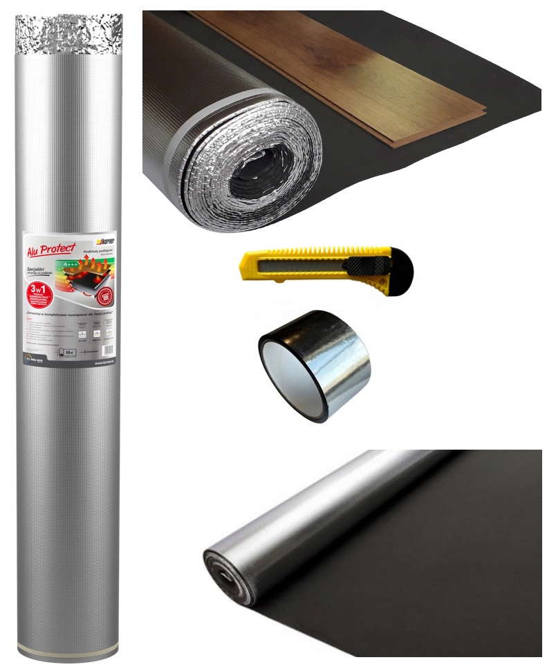 

Korner Alu Protect podkład na ogrzewanie 2mm 10m2