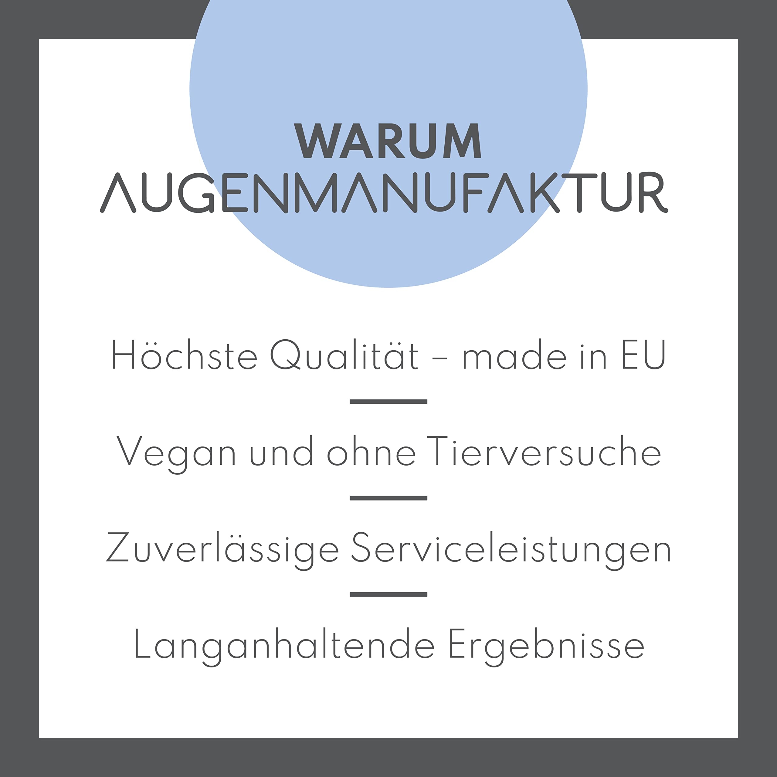 AUGENMANUFAKTUR Hair, Lash & Brow Care Double Filler Protection & Care — miniatura 8