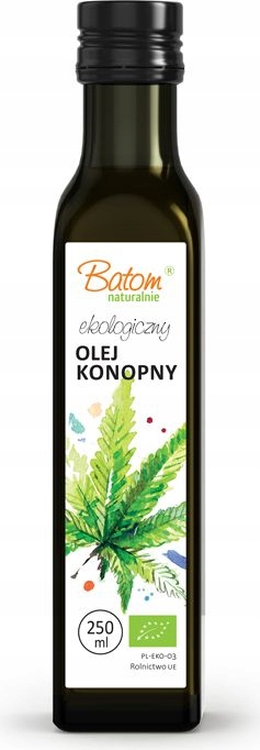 

Ekologiczny Olej Konopny Spożywczy 250ml Batom Bio