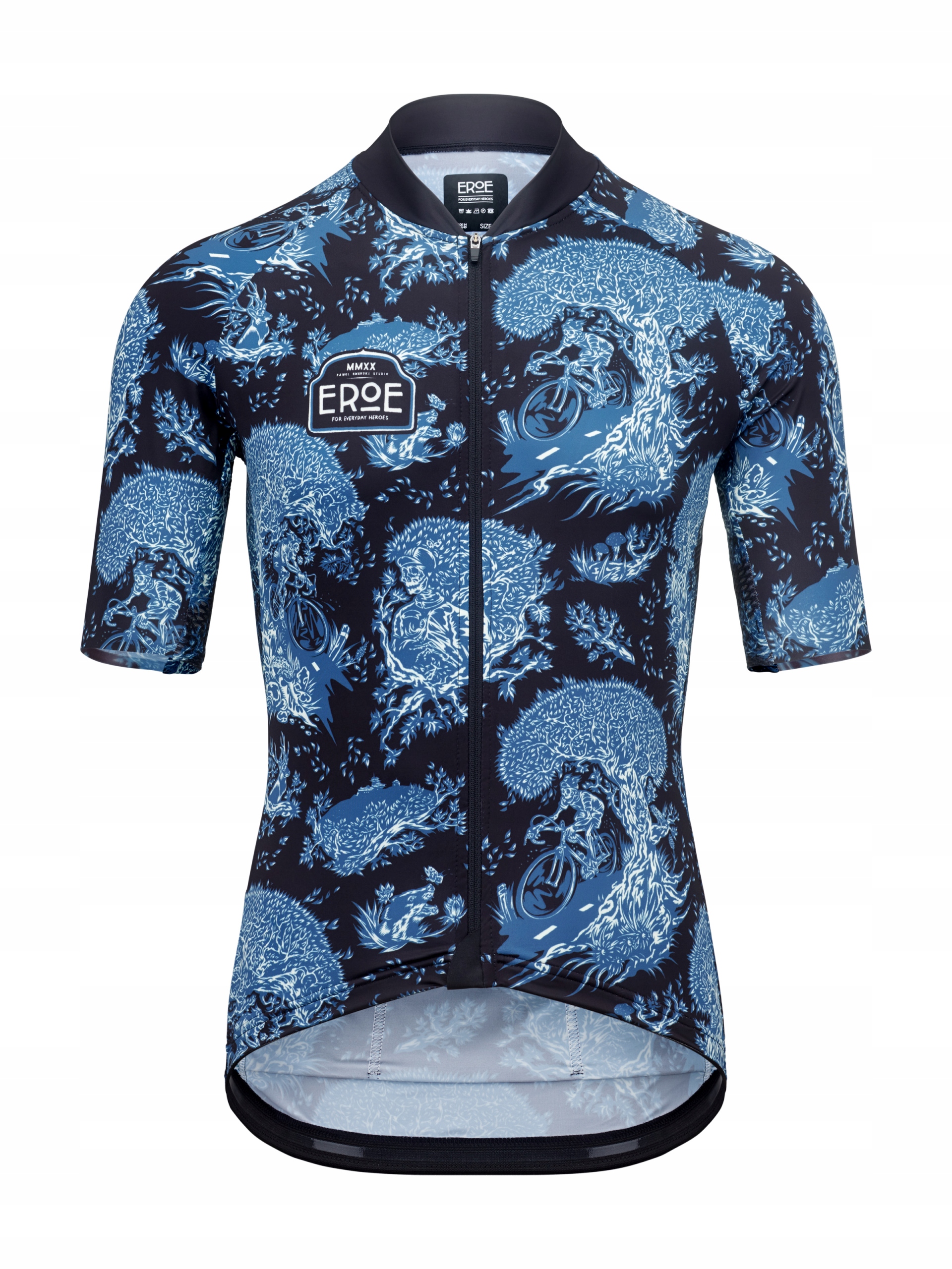 Eroe Cyklistické tričko Swanski Arakan Blue M