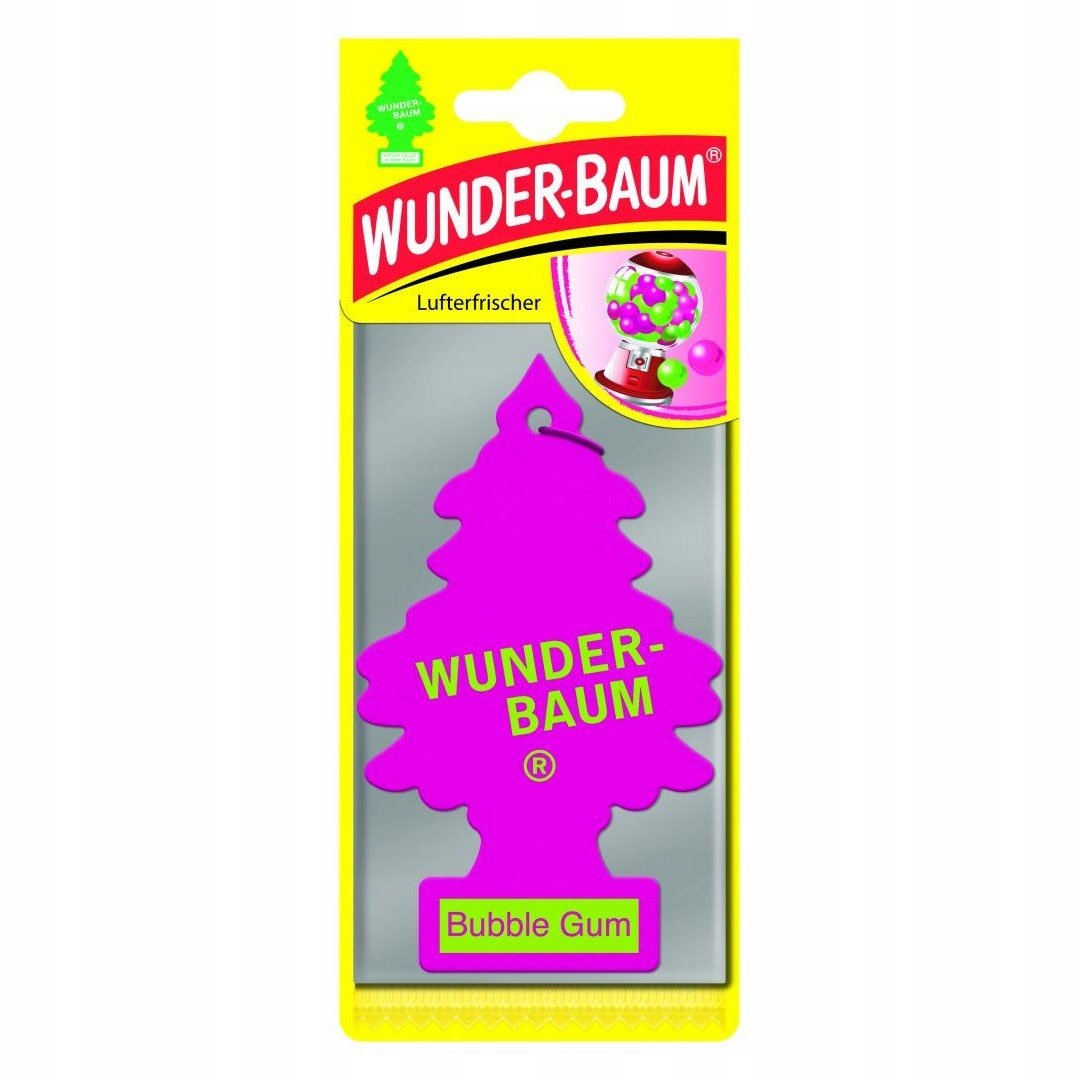 WUNDER-BAUM ZAPACH CHOINKA BUBBLE GUM