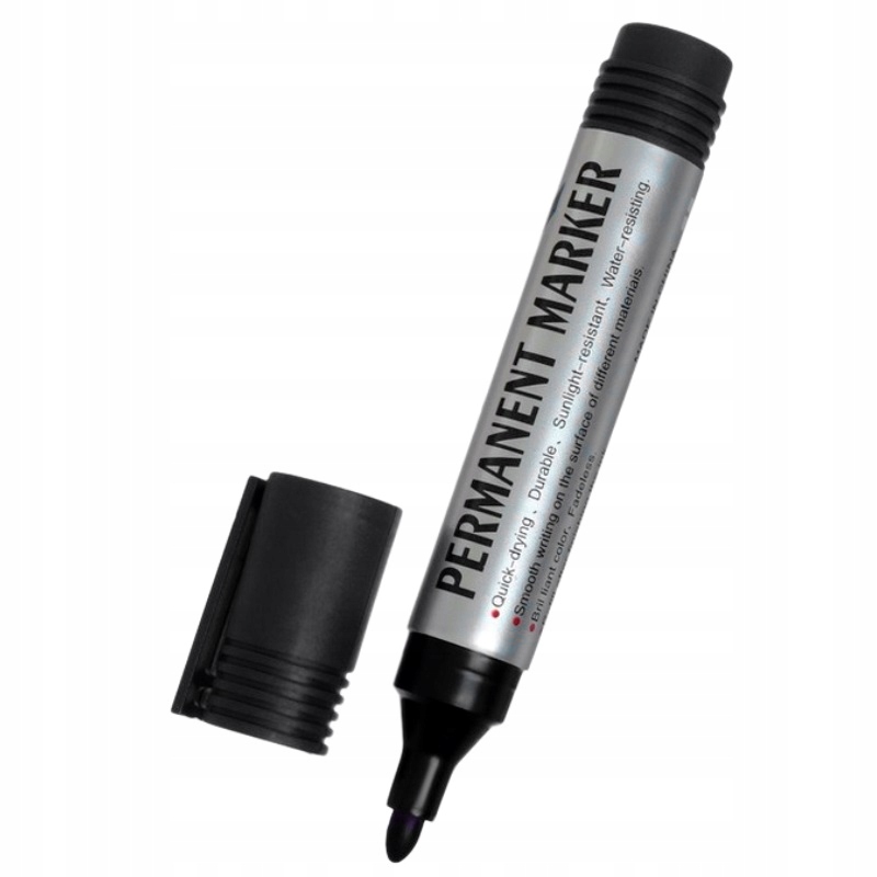 

Marker permanentny czarny pisak wodoodporny