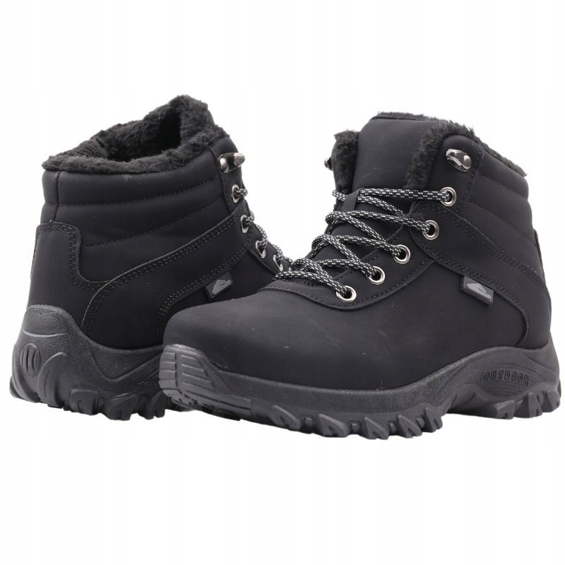 ŚNIEGÓWCE DAMSKIE OCIEPLANE BUTY ZIMOWE SPORTOWE SUWAKI TRAPERY BOTKI Marka bez marki