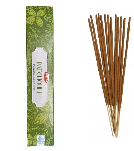 

Kadzidła Pyłkowe Paczula Patchouli Hem 15g