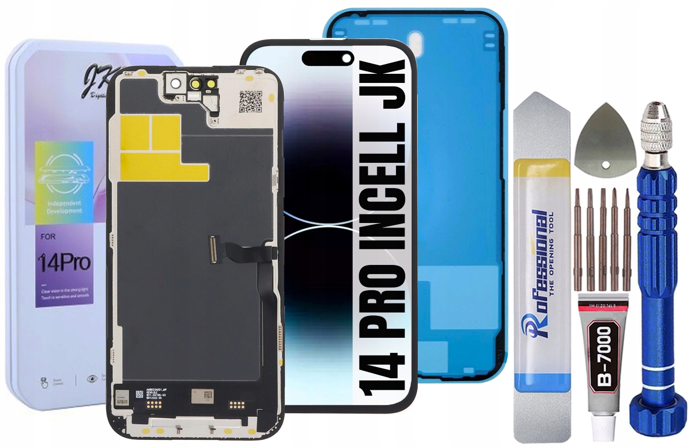 Displej Pro Iphone 14 Pro Incell Jk IC LCD Displej Těsnění