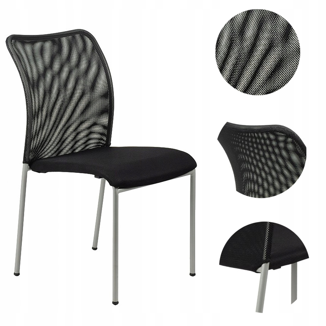 Konferenčné Kreslo HN-7502/A Čierne