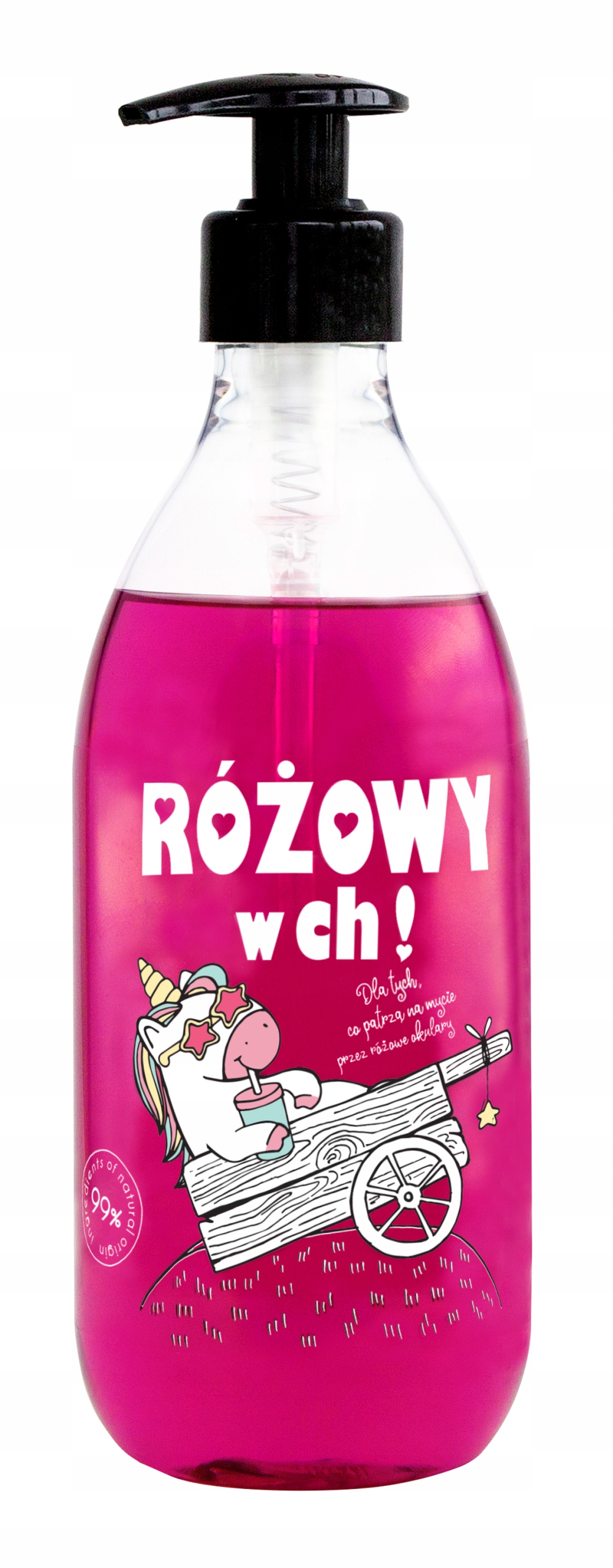 

LaQ Shots! Żel pod prysznic Różowy w ch! 500 ml