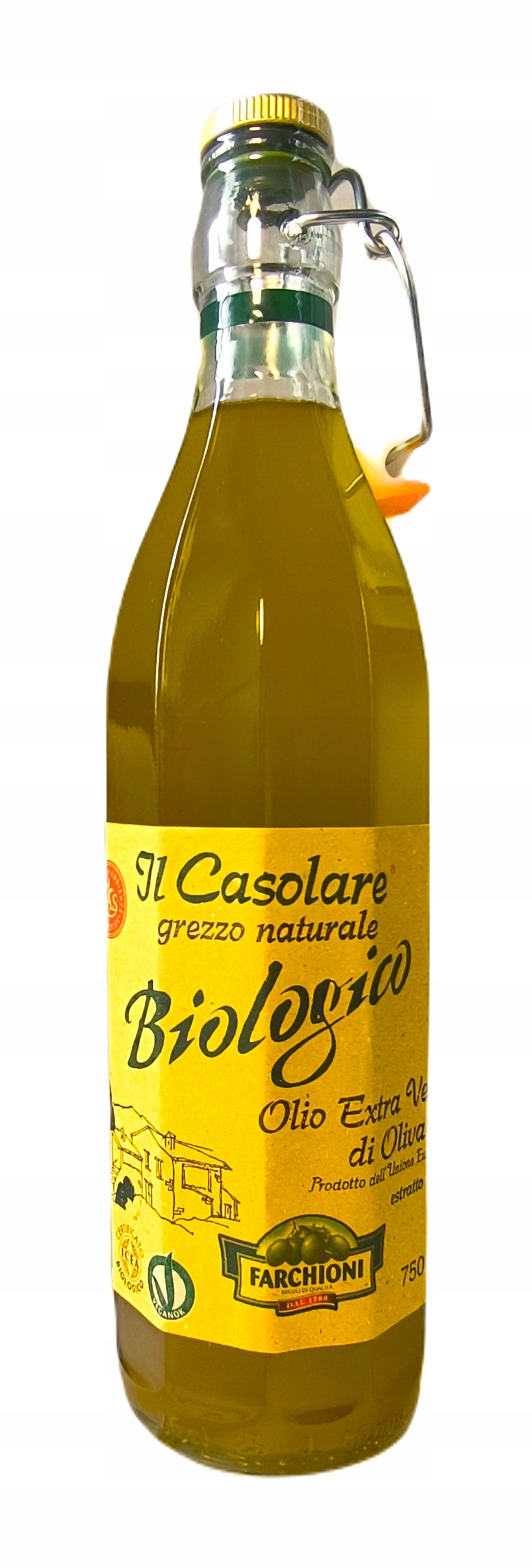 Levně IL Casolare Rezzo Biologico 0,75 L Nefiltrovaný Italský Olivový Olej