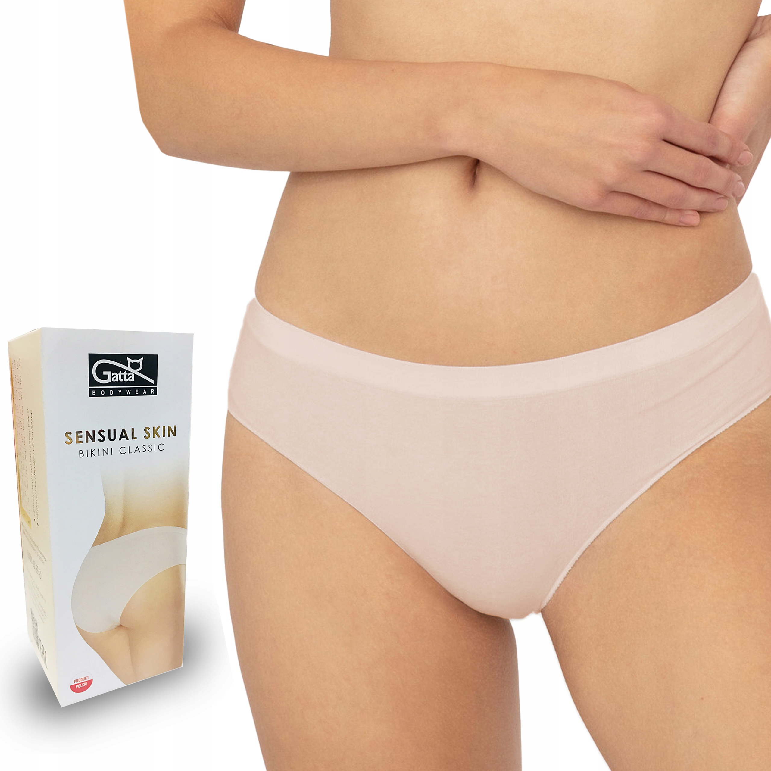 

Bezszwowe majtki Gatta Bikini Sensual, nude, S