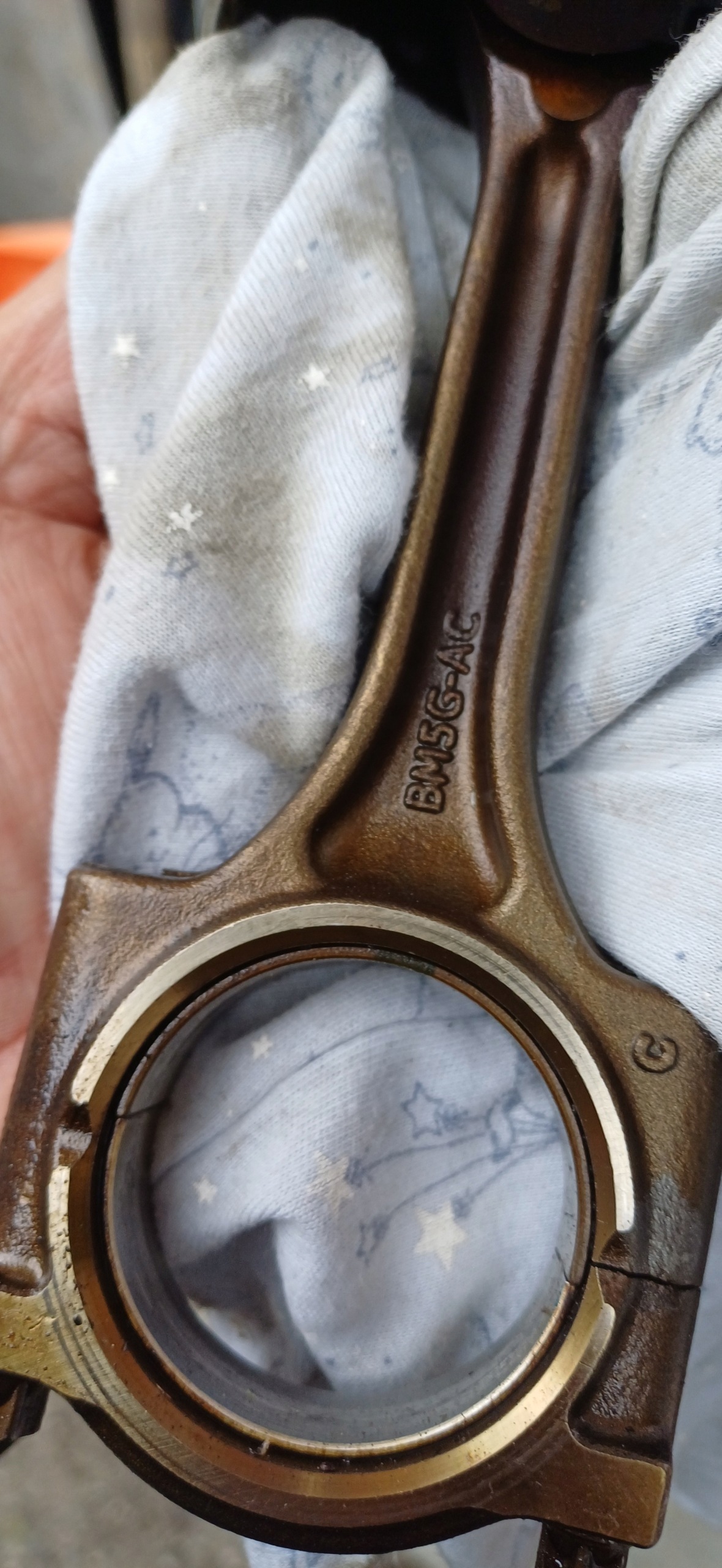 connecting rod KORBA piston FORD FOCUS KUGA 1.6 ECOBOOST bm5g-ac