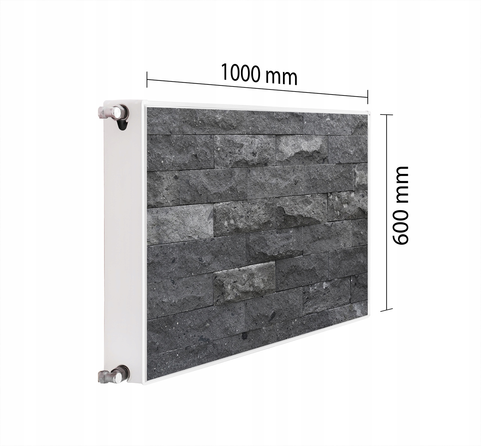 Kryt Na Radiátor Maskovač 100x60 Cihlová Podložka Magnet