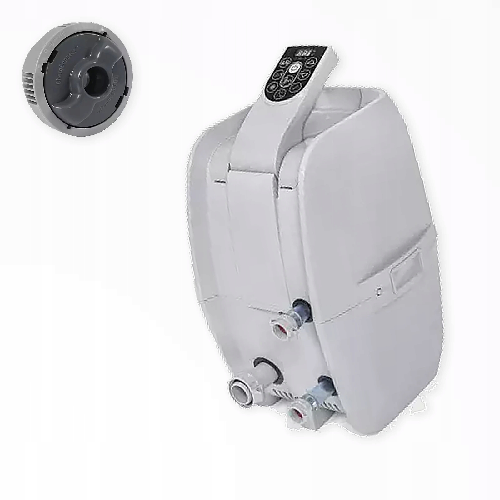 Šedá topná pumpa AirJet Lay-Z-Spa 6001C pro lázně Miami AirJet Bestway