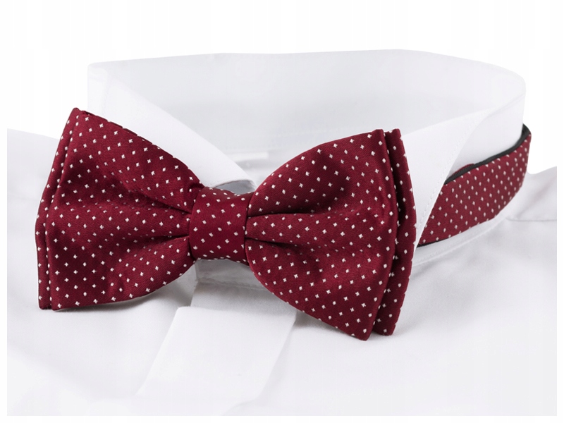 

Żakardowa Muszka Męska do Koszuli + Pudełko mz02