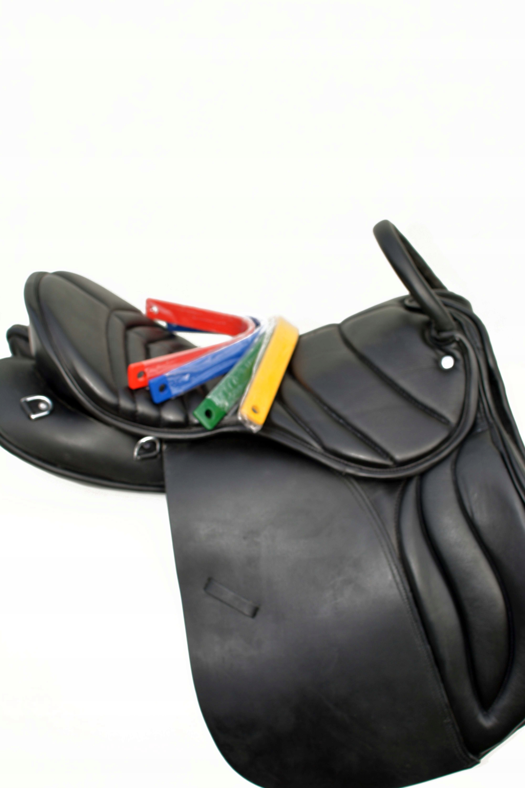 Siodło Rajdowe Skórzane Z Wymienym Łękiem 17,5C komplet łęków