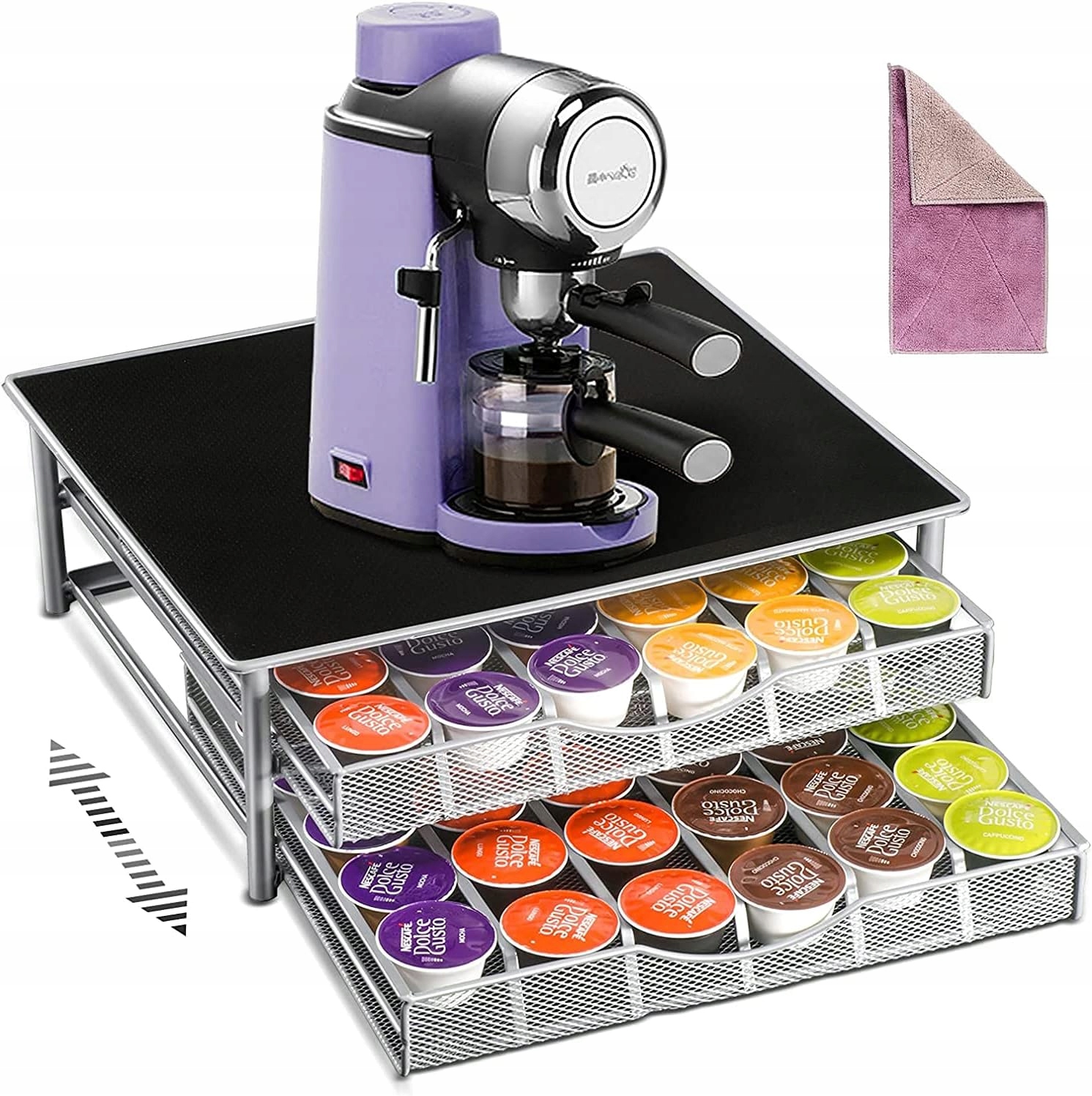 Levně Kapsle pro Dolce Gusto Myiosus Organizer Na Kávové Kapsle 72 1 ks