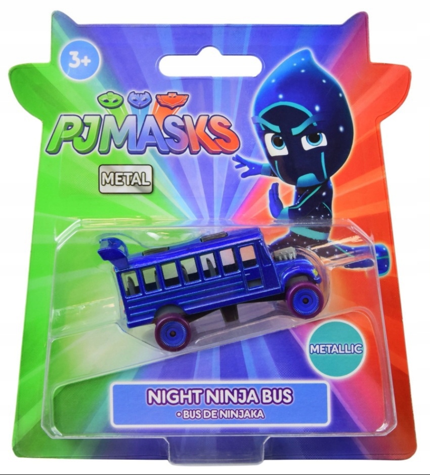 

Pidżamersi Pj Masks Autobus Nocnego Ninja Autko
