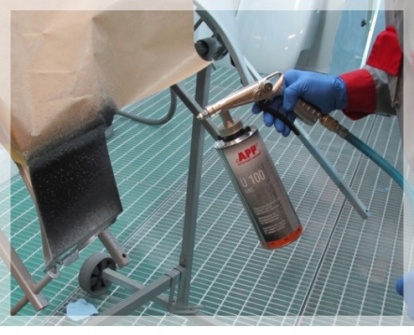 3XU100 BARANEK + FLUIDOL F400 + R-STOP + PISTOLET Kolor czarny