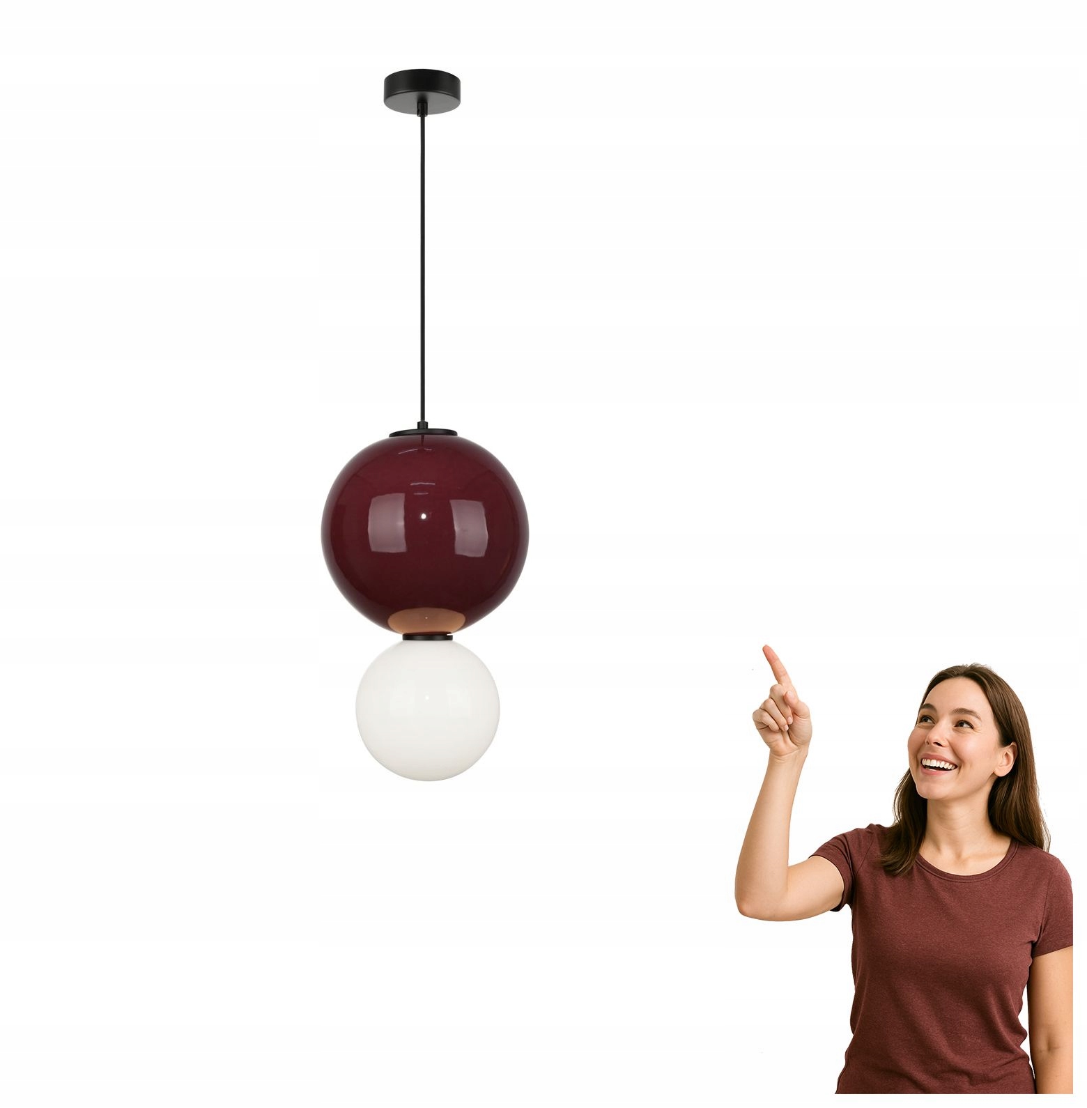 Závěsná Led lampa 7W Pieve PND-95221-1L-PRP Italux