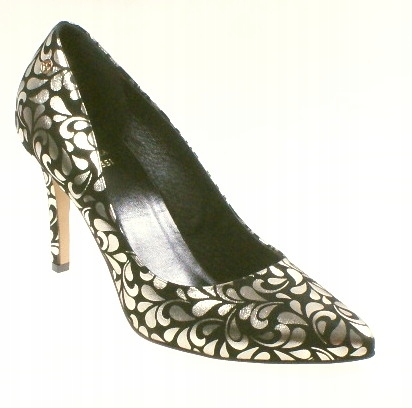 Laura Messi 2622 Černo-zlaté Lodičky Vel