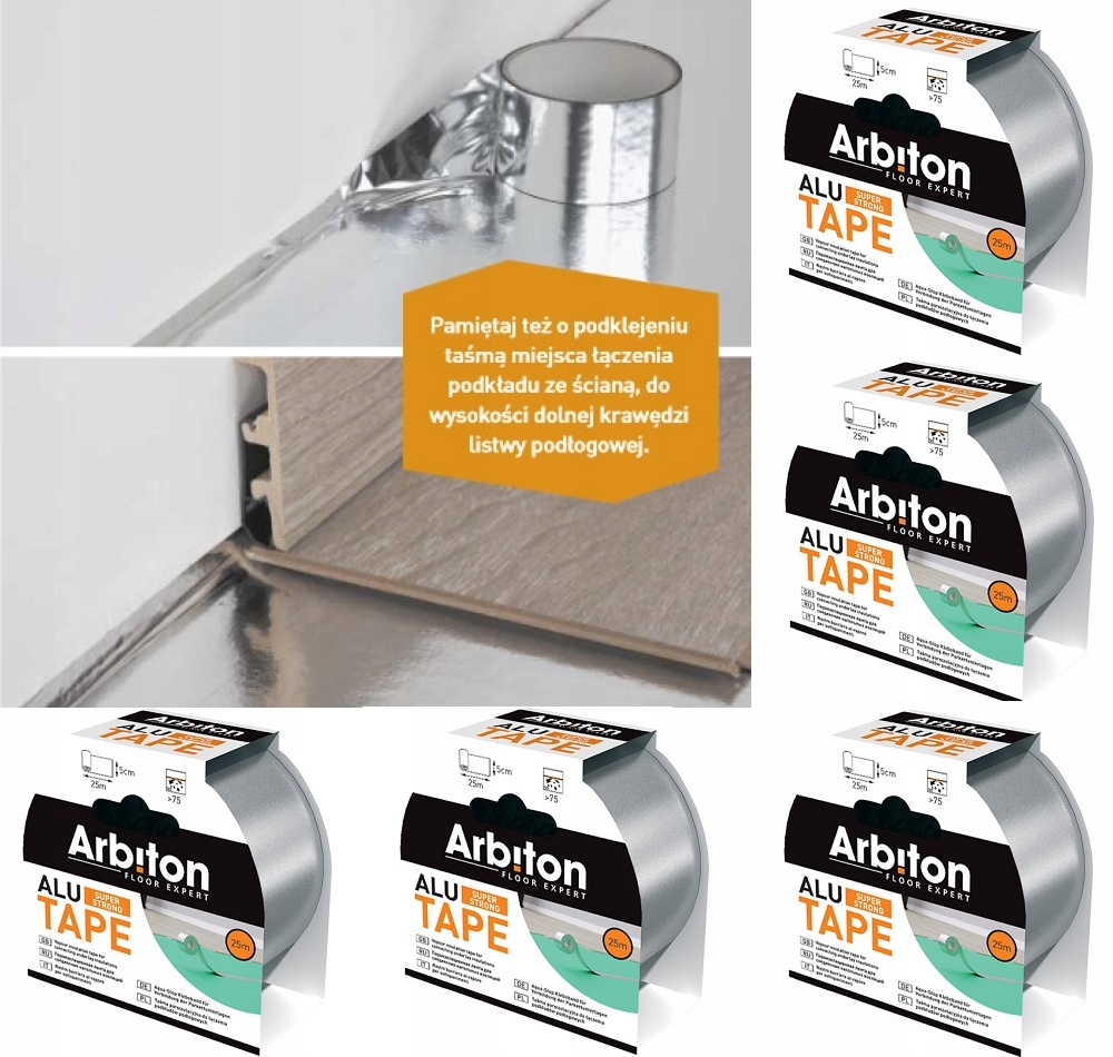 podkład ARBITON Multiprotec VINYL click ACOUSTIC 2 Waga produktu z opakowaniem jednostkowym 10 kg