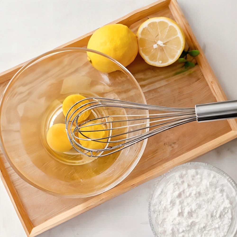 TRZEPACZKA UBIJACZKA DO JAJEK CIASTA RÓZGA STAL NIERDZEWNA 25,5cm EAN (GTIN) 5905155015204